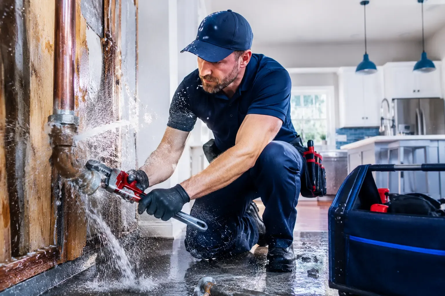 Local emergency pipe repair professionals in New Weston, OH